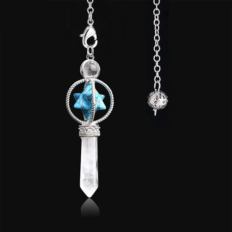 Natural Crystal Stone Pendulum