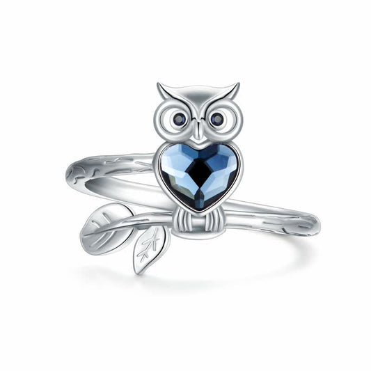 Women's Creative Wisdom Owl Ring