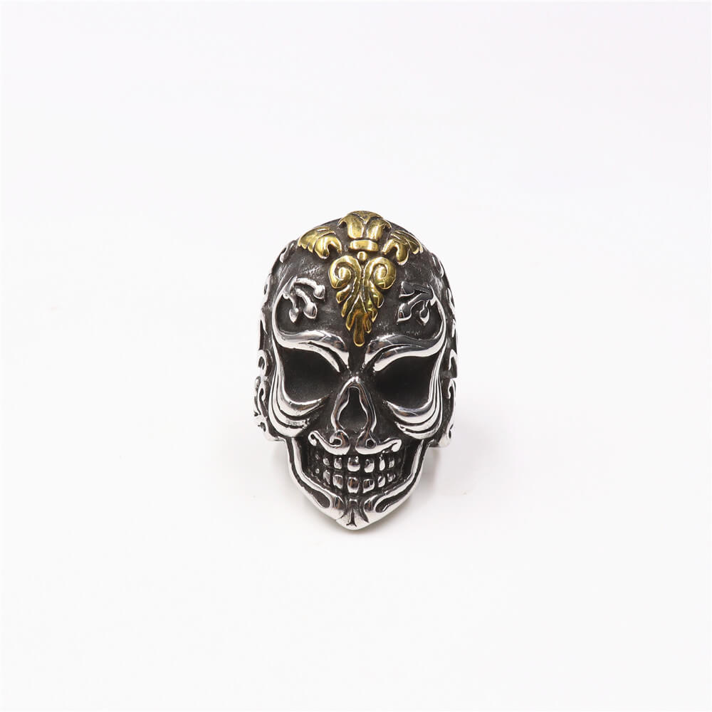 Men's Skull Titanium Steel Ring