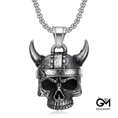 Skeleton Bell Stainless Steel Motorcycle Wind Pendant