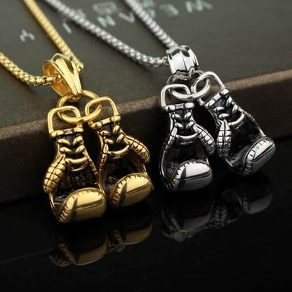 Be Brave - Boxing Gloves Necklace