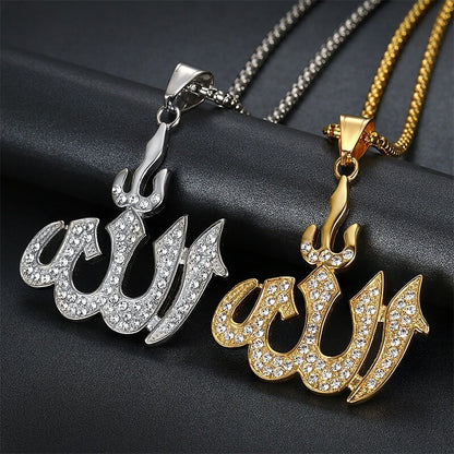 Hip Hop Jewelry Gold Plated Zircon Alphabet Symbol Pendant