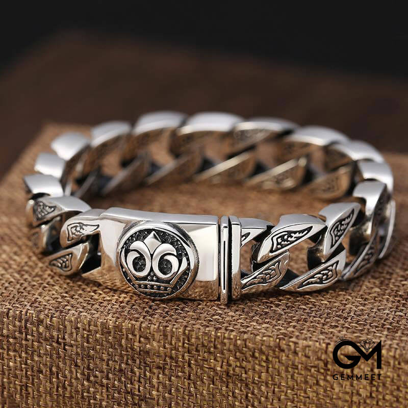 Men's Retro Prong Totem Bracelet