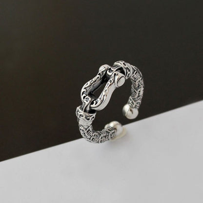 Vintage Men's Horseshoe Ring