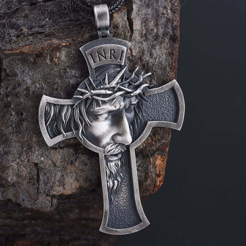 "Tolerance and Compassion" - Religious Crucifix Necklace