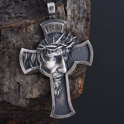 "Tolerance and Compassion" - Religious Crucifix Necklace