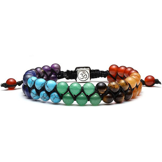 Colorful Orgone Chakra Healing Bracelet