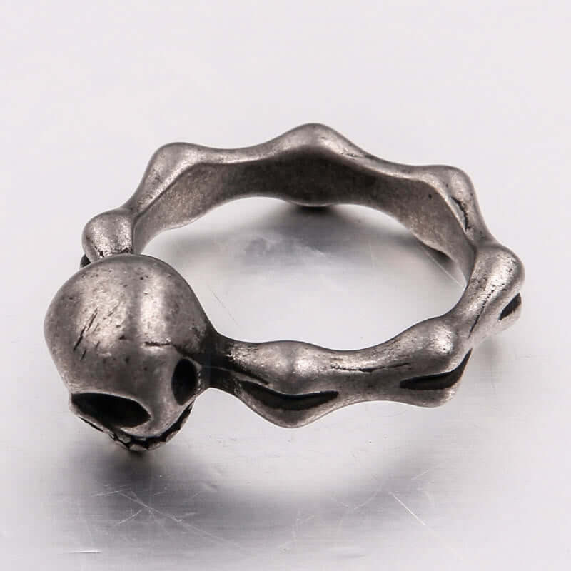 Retro Skull Ring