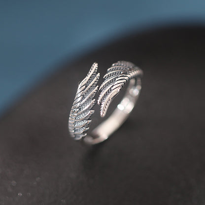 Angel Wings S925 Sterling Silver Ring