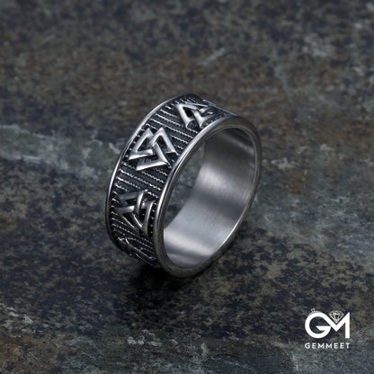 Simple Virgin Titanium Steel Ring