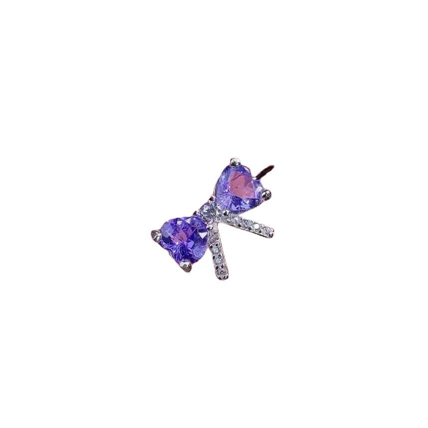 Tanzanite Bow Open Ring