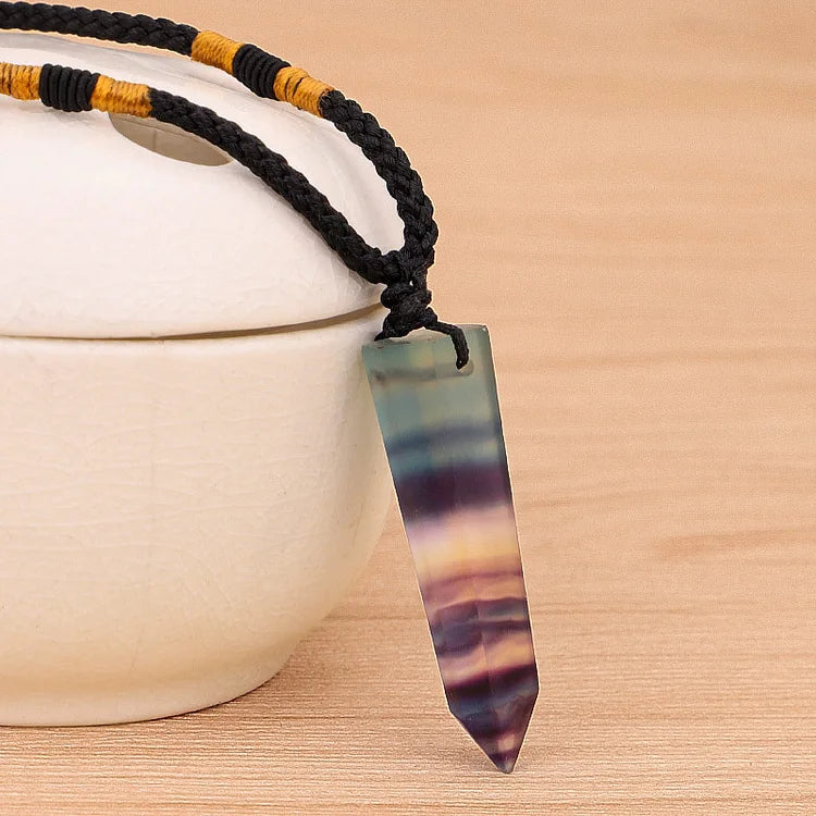 Fluorite Alleviate Anxiety Necklace