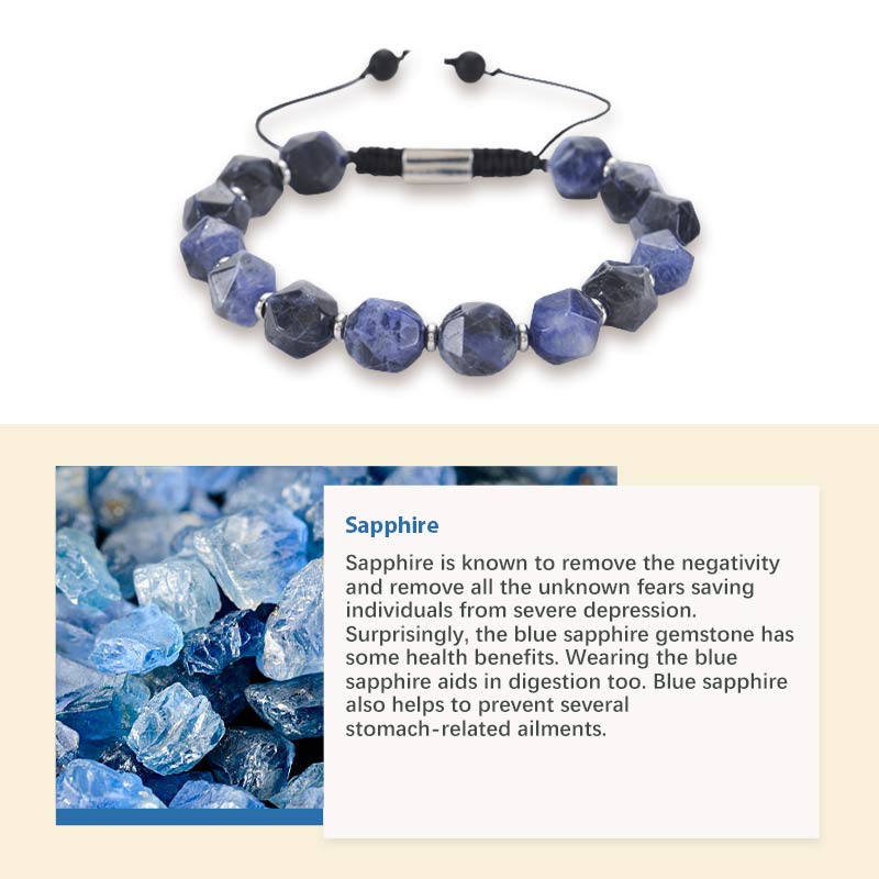 Natural Gemstone Protection Bracelet