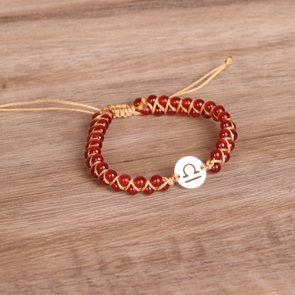 Twelve Constellations Woven Bracelet