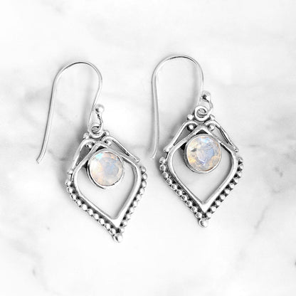 Presale: Boho Retro Moonstone Dangle Earrings