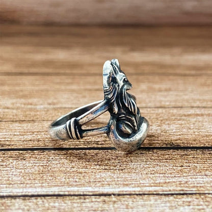 Creative Retro Big Tail Fox Ring