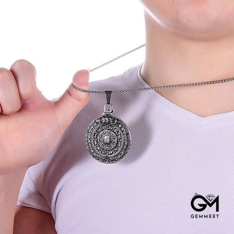 Nine Palace Eight Trigrams Guardian Necklace