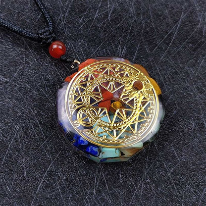 Chakra Star Symbol Yoga Necklace