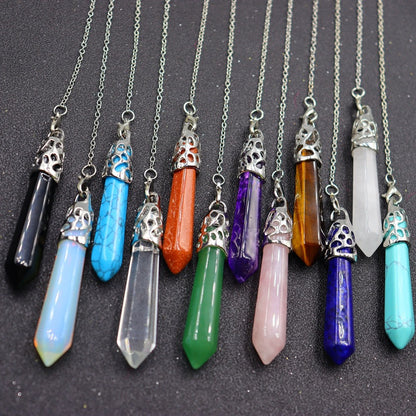 Crystal Protection Gemstone Necklace