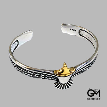 Majestic Eagle Wing Bracelet