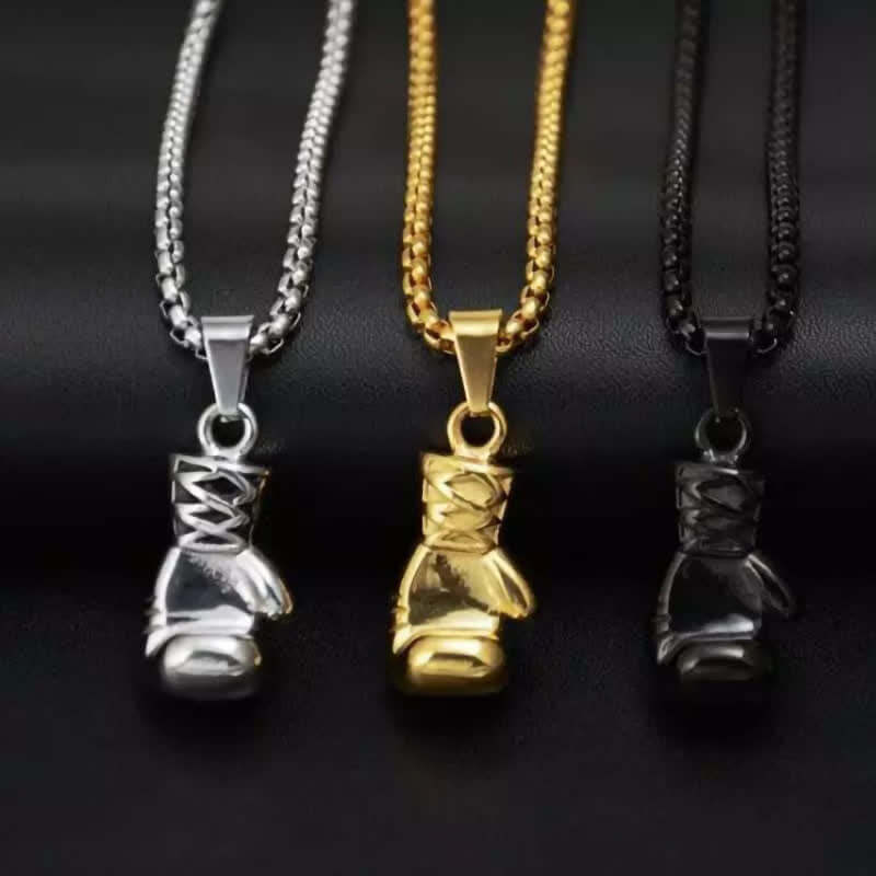 Be Brave - Boxing Gloves Necklace