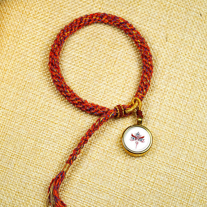 Ethnic Zaki Ram Thangka Bracelet