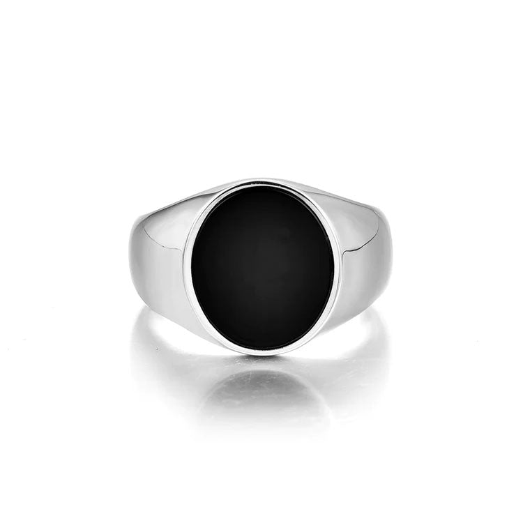 Sterling Silver Black Onyx Rings