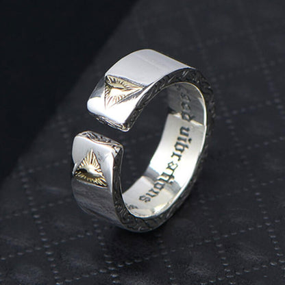 Vintage Men's Eye Of God Omniscient Ring