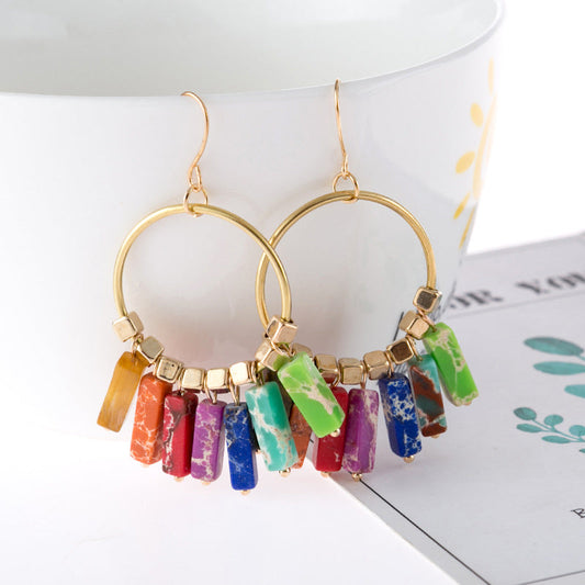 Chakra Healing Protaction Earrings