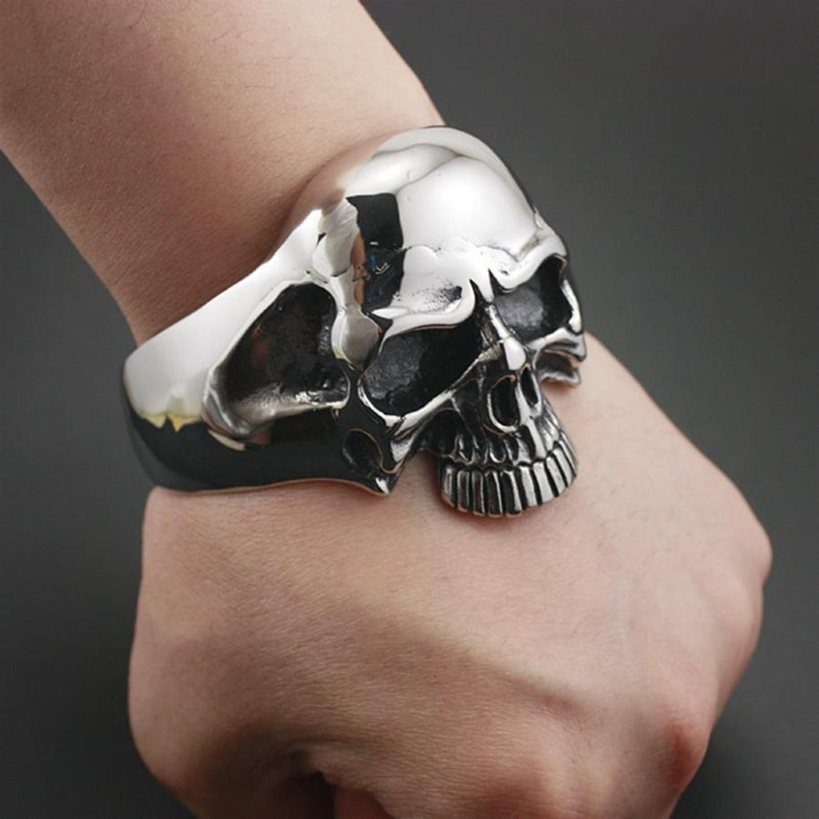 Heavy Skull Cuff