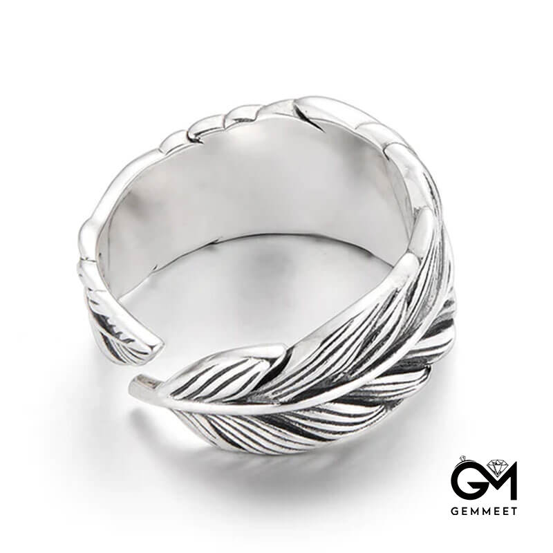 Men's Eye Of God High Street Feather Rings