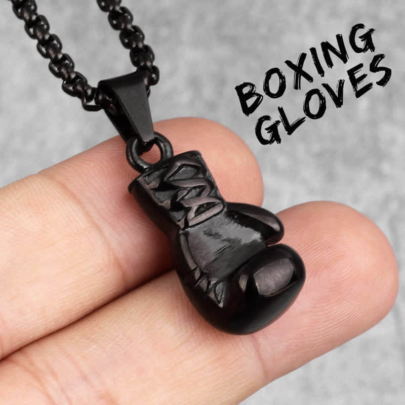 Be Brave - Boxing Gloves Necklace