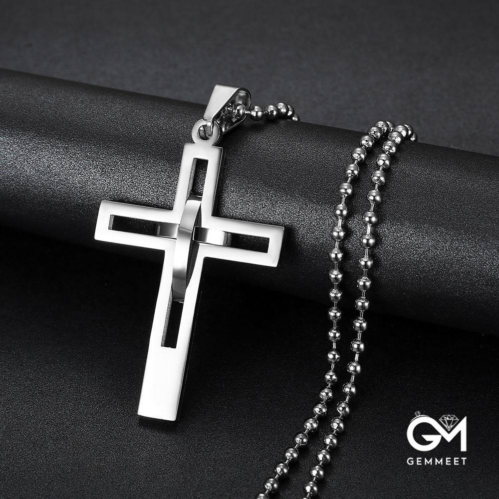 Creative Cross Necklace For Men