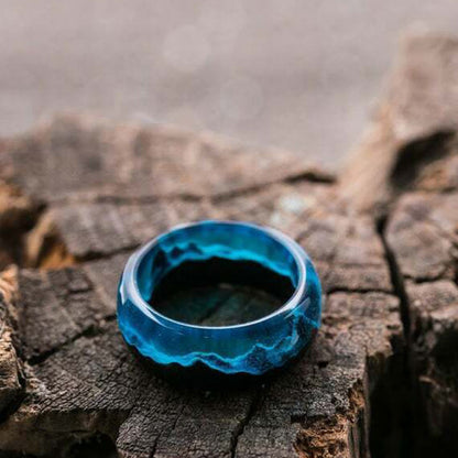 Wood Resin Glow Ring