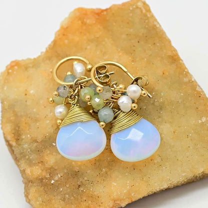 Opal Earrings