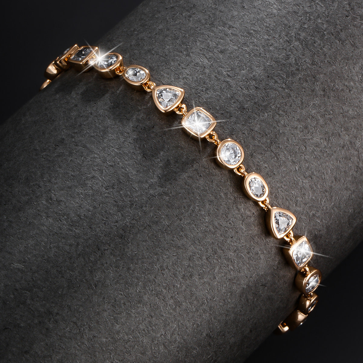 Full-studded Zircon Fashion Light Luxury Temperament Bracelet