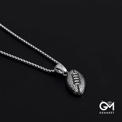 Titanium Steel Rugby Necklace