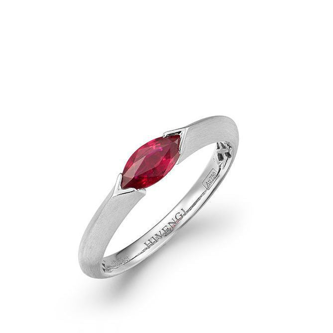 Faxul Natural Marquise Ruby Ring