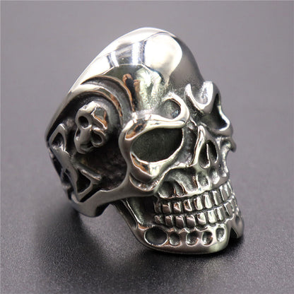 Stainless Steel Size Skull Ring