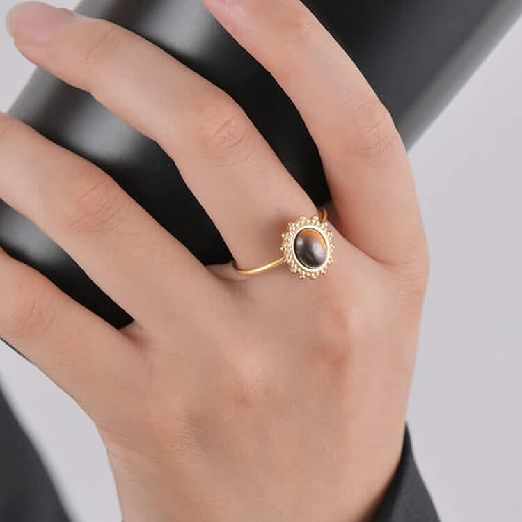 Tiger Eye Protection Ring