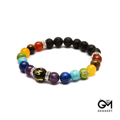 Anxiety Relief Crystal Healing Chakra Bracelet