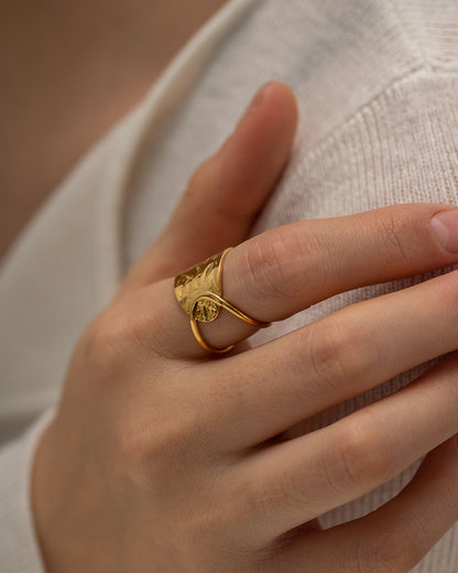 Hollow Geometrically Irregular Ring