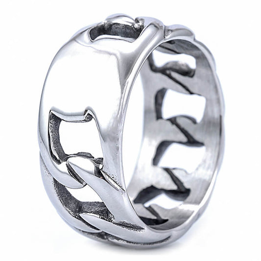 Stainless Steel Ring for Men and Women Locomotives