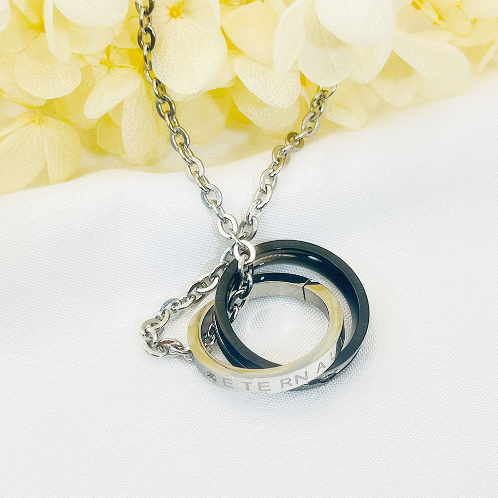 "Eternal Love" Couple Pendant Necklace