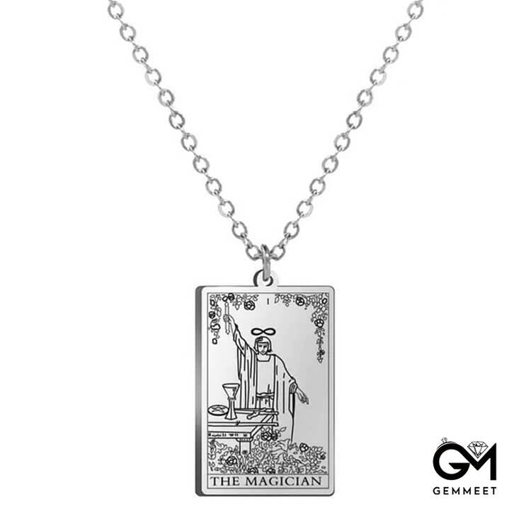 Stainless Steel Tarot Necklaces