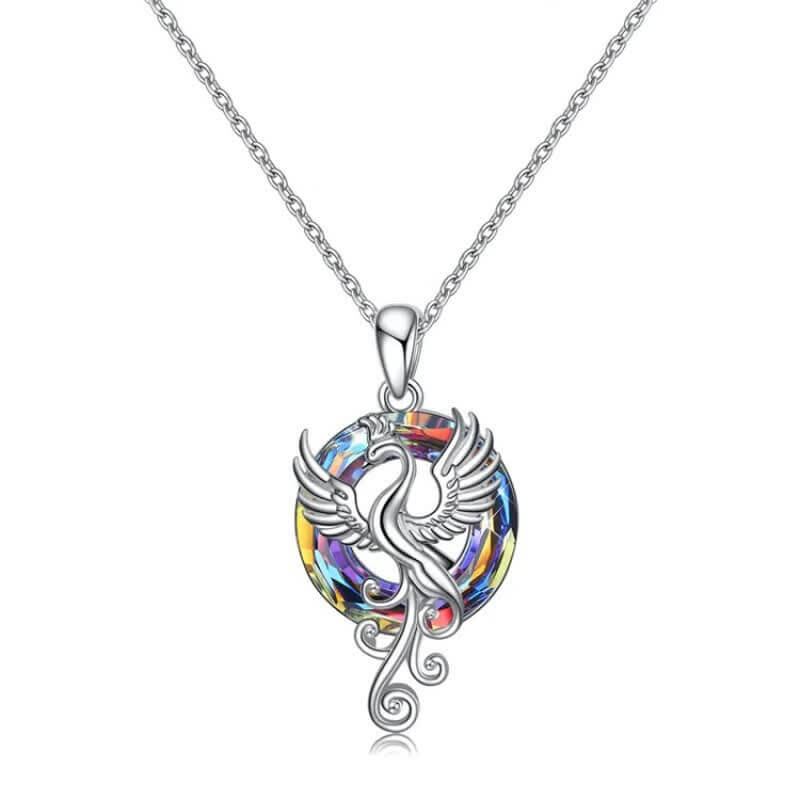 Phoenix Rising From The Ashes Necklace