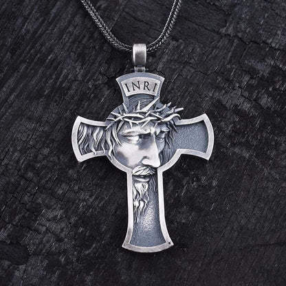 "Tolerance and Compassion" - Religious Crucifix Necklace