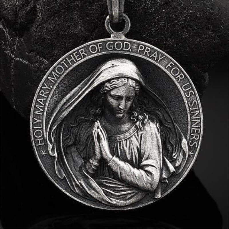 Virgin Mary Vintage Unisex Necklace