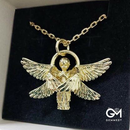 Guardian Angel - Seraphim Angel Wings Necklace