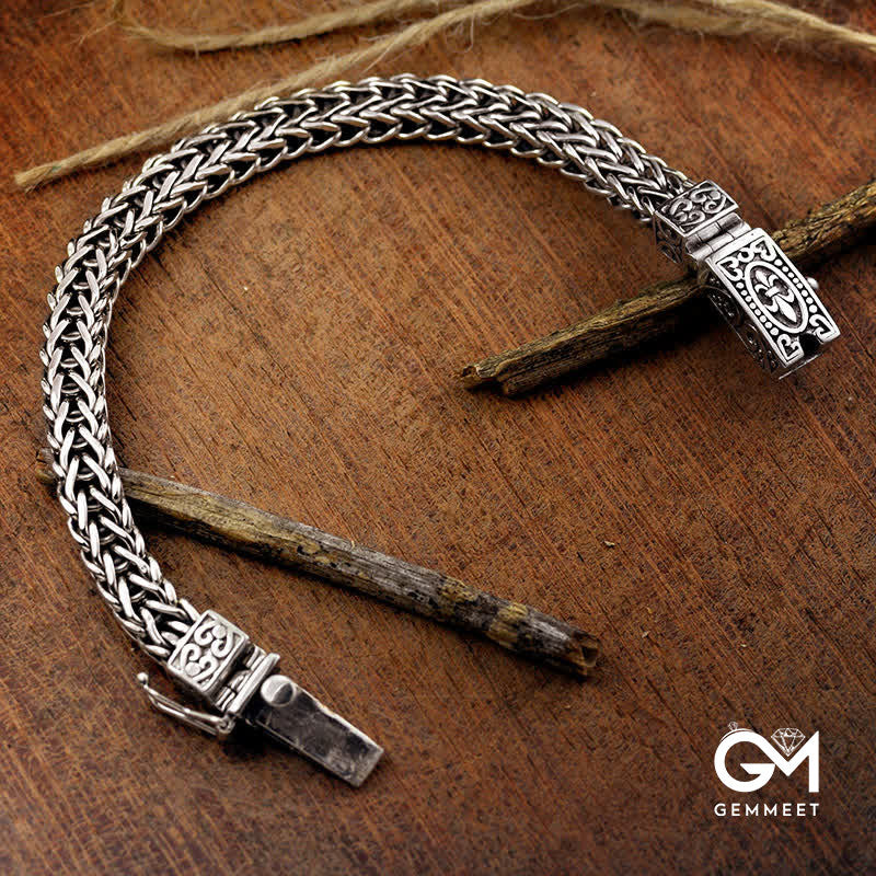 Men's Classic Woven Texture Bracelet